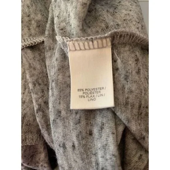 Victoria's Secret Womens Tank Top Low Open Back Gray Little Angel Wings M - Picture 8 of 10